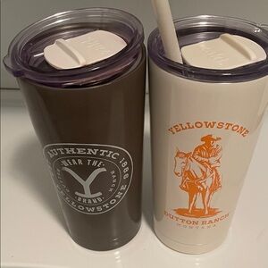 Like new 2 Yellowstone Tumblers
